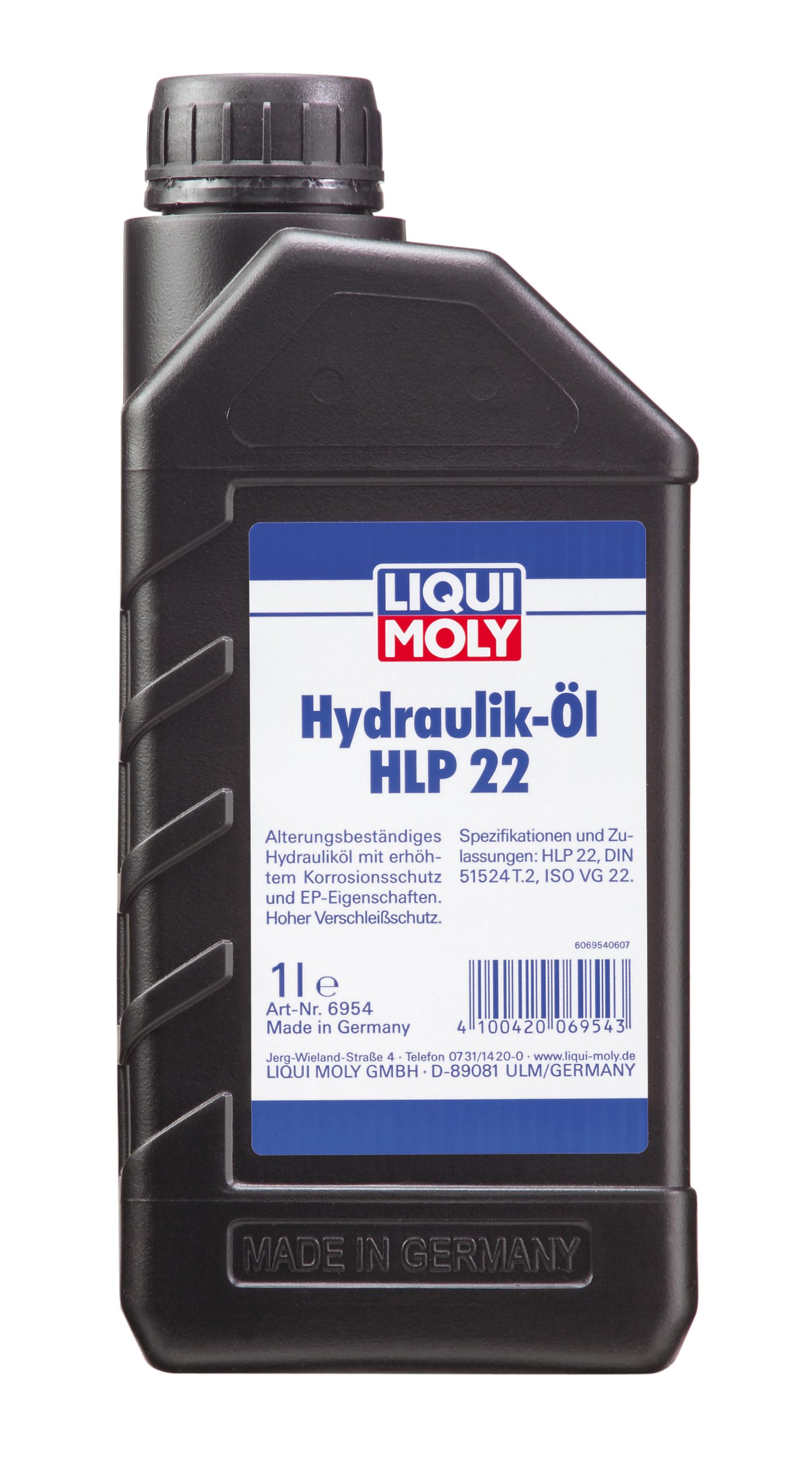 LIQUI MOLY Hydrauliköl HLP 22 | 1 L | Getriebeöl | Hydrauliköl | Art.-Nr.: 6954 von Liqui Moly