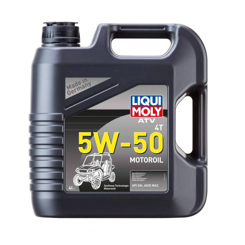 LIQUI MOLY ATV 4T Motoroil 5W-50 | 4 L | 4-Takt-Öl | Art.-Nr.: 20738 von Liqui Moly