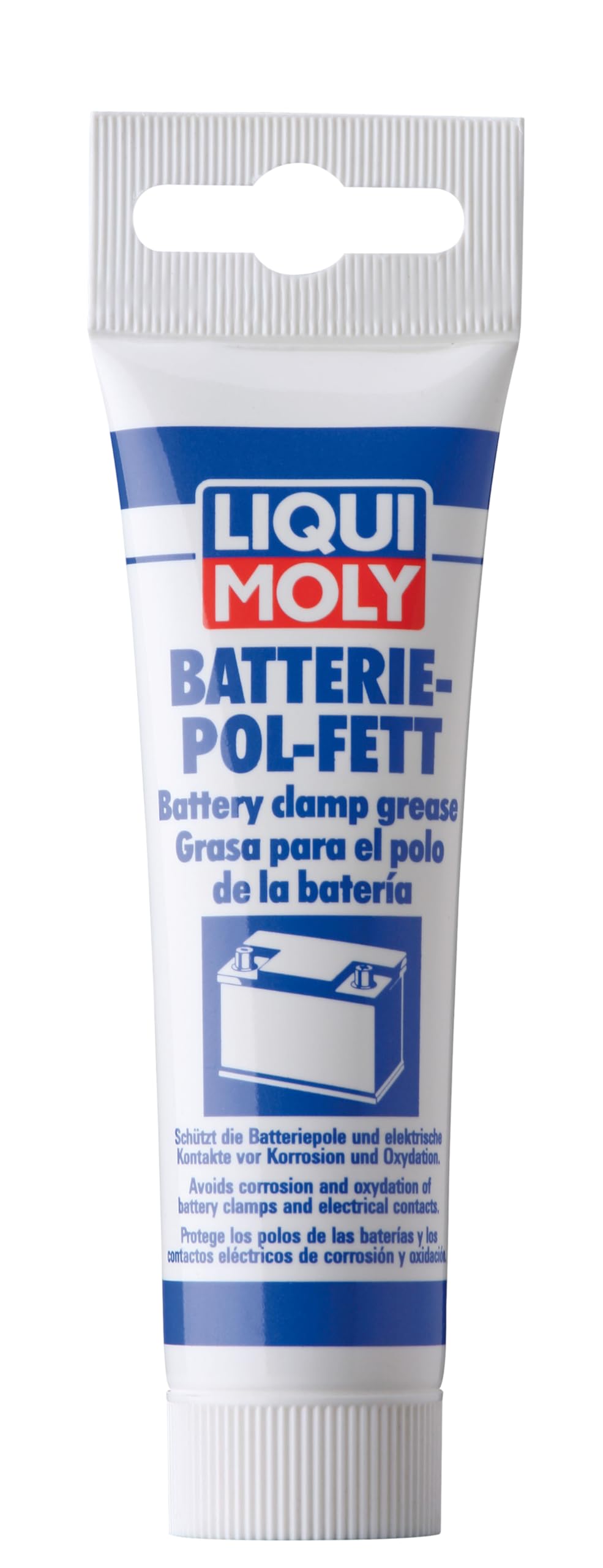LIQUI MOLY Batterie-Pol-Fett | 50 g | Calcium Fett | Schmierfett | Art.-Nr.: 3140 LIQUI MOLY Batterie-Pol-Fett | 50 g | Calcium Fett | Schmierfett | Art.-Nr.: 3140 von Liqui Moly