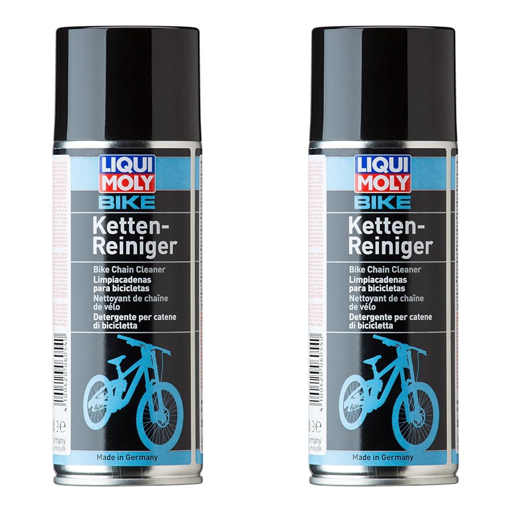 LIQUI MOLY Bike Bremsen- und Kettenreiniger | 400 ml | Fahrrad Schnellreiniger | Art.-Nr.: 6054 (Packung mit 2) von Liqui Moly