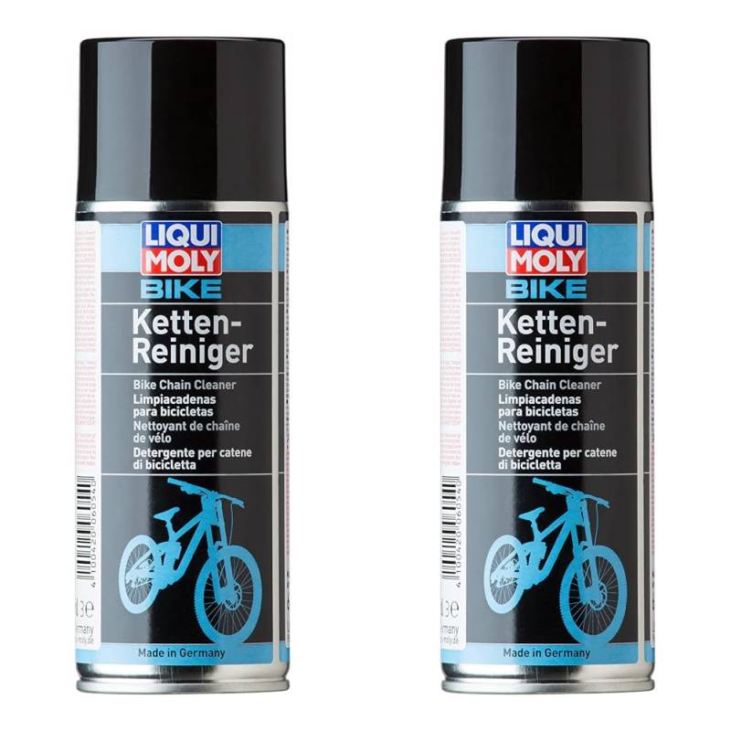 LIQUI MOLY Bike Bremsen- und Kettenreiniger | 400 ml | Fahrrad Schnellreiniger | Art.-Nr.: 6054 (Packung mit 2) von Liqui Moly