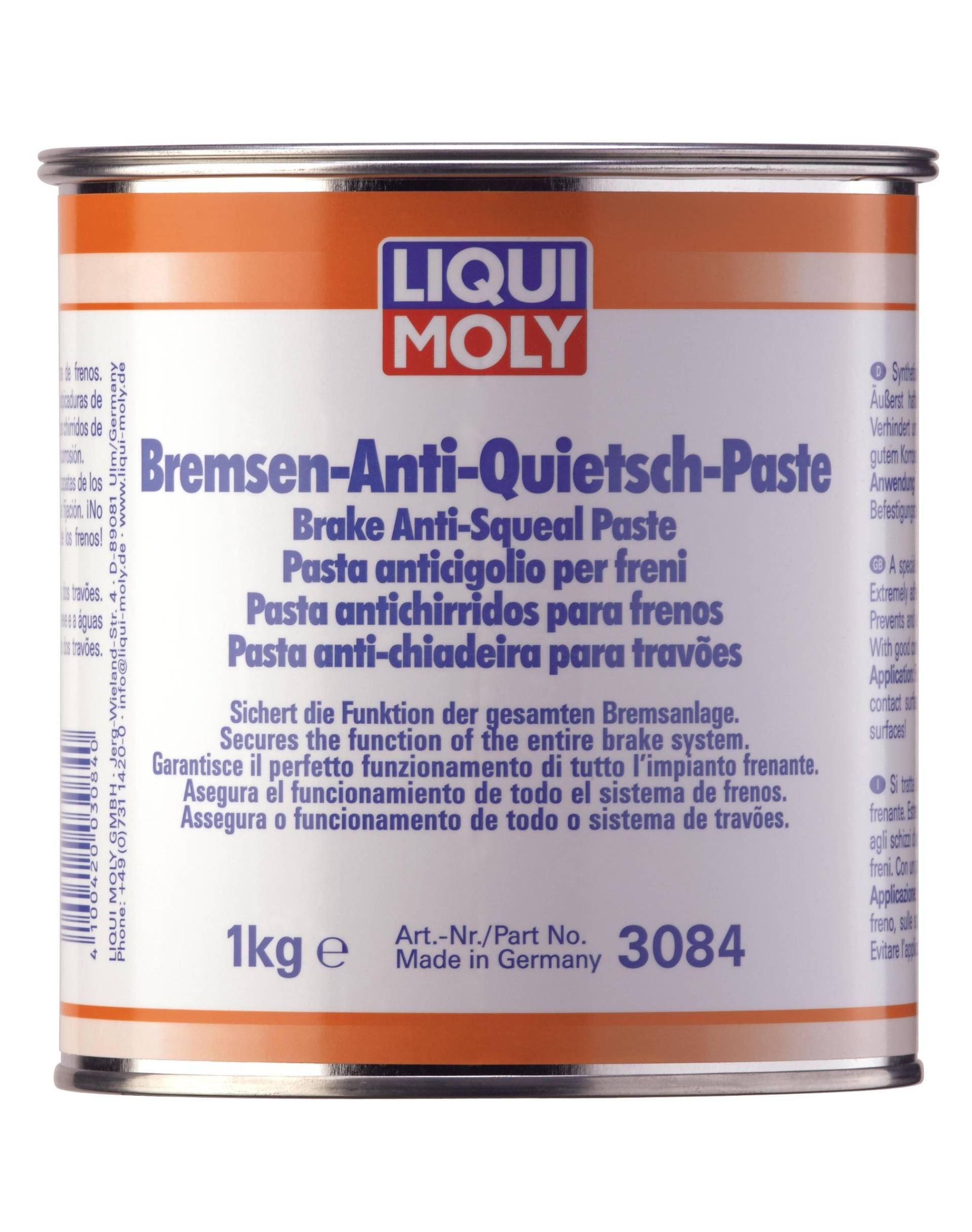 LIQUI MOLY Bremsen-Anti-Quietsch-Paste | 1 kg | Paste | Art.-Nr.: 3084 LIQUI MOLY Bremsen-Anti-Quietsch-Paste | 1 kg | Paste | Art.-Nr.: 3084 von Liqui Moly