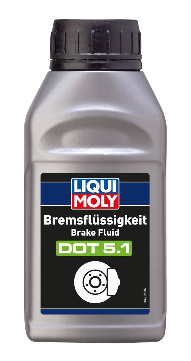 LIQUI MOLY Bremsflüssigkeit DOT 5.1 | 500 ml | Bremsflüssigkeit | Art.-Nr.: 21161, farblos von Liqui Moly