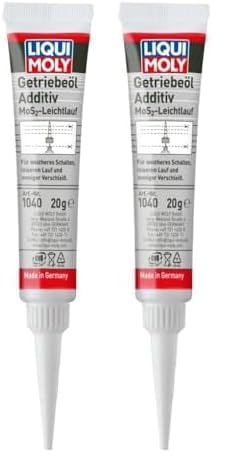 LIQUI MOLY Getriebeöl Additiv | 20 g | Öladditiv | Art.-Nr.: 1040, farblos (Packung mit 2) von Liqui Moly
