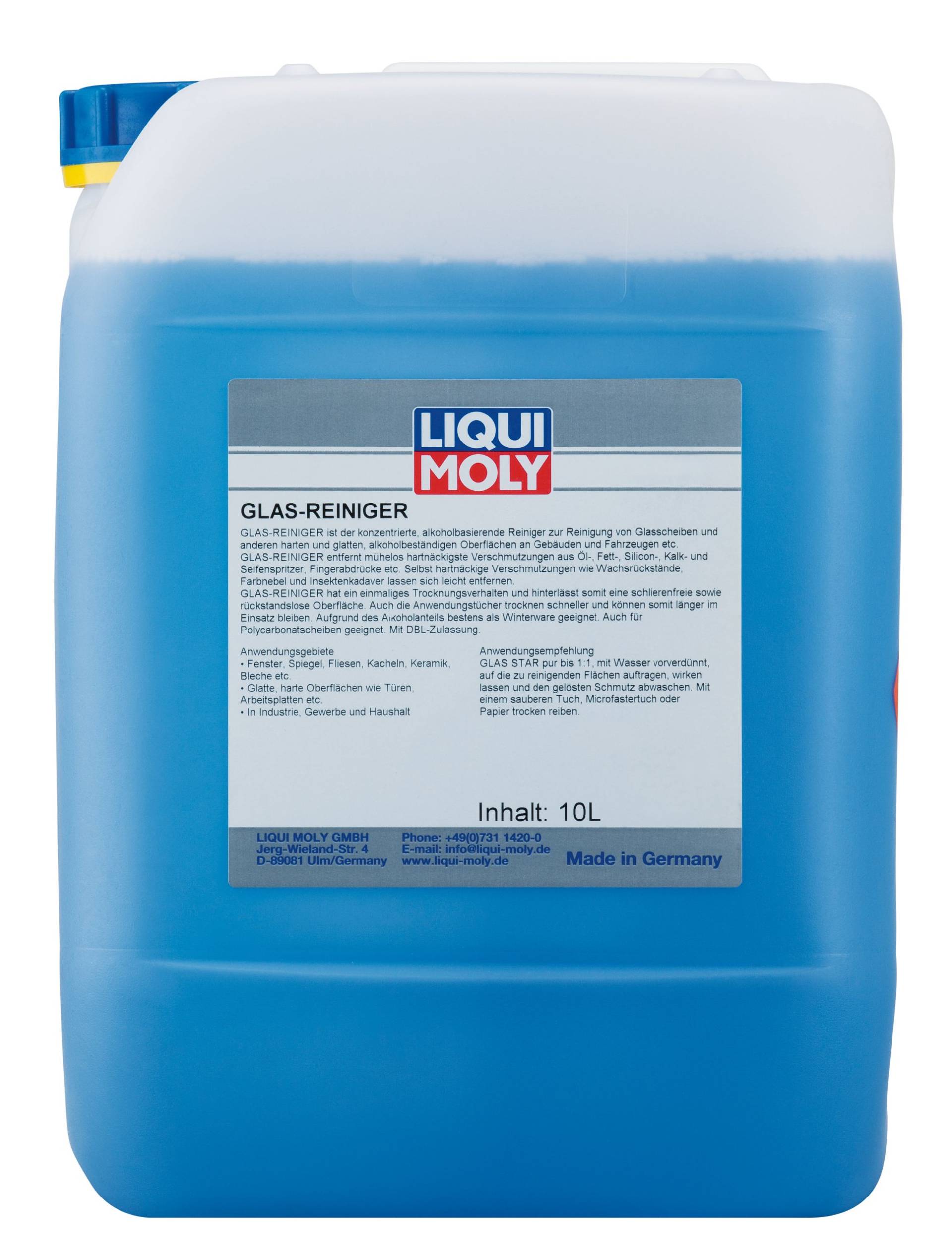 LIQUI MOLY Glasreiniger | 10 L | Autopflege | Art.-Nr.: 8194 LIQUI MOLY Glasreiniger | 10 L | Autopflege | Art.-Nr.: 8194 von Liqui Moly