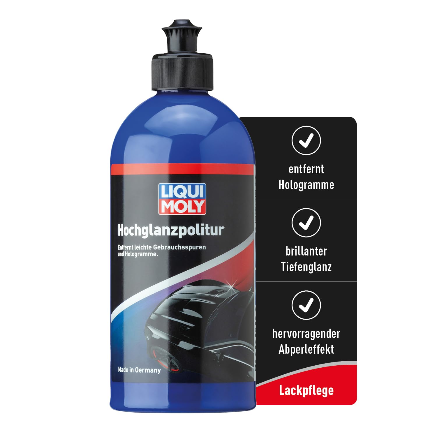 LIQUI MOLY Hochglanzpolitur | 500 ml | Lackpflege/Lackreinigung/Politur | Art.-Nr.: 21762 von Liqui Moly