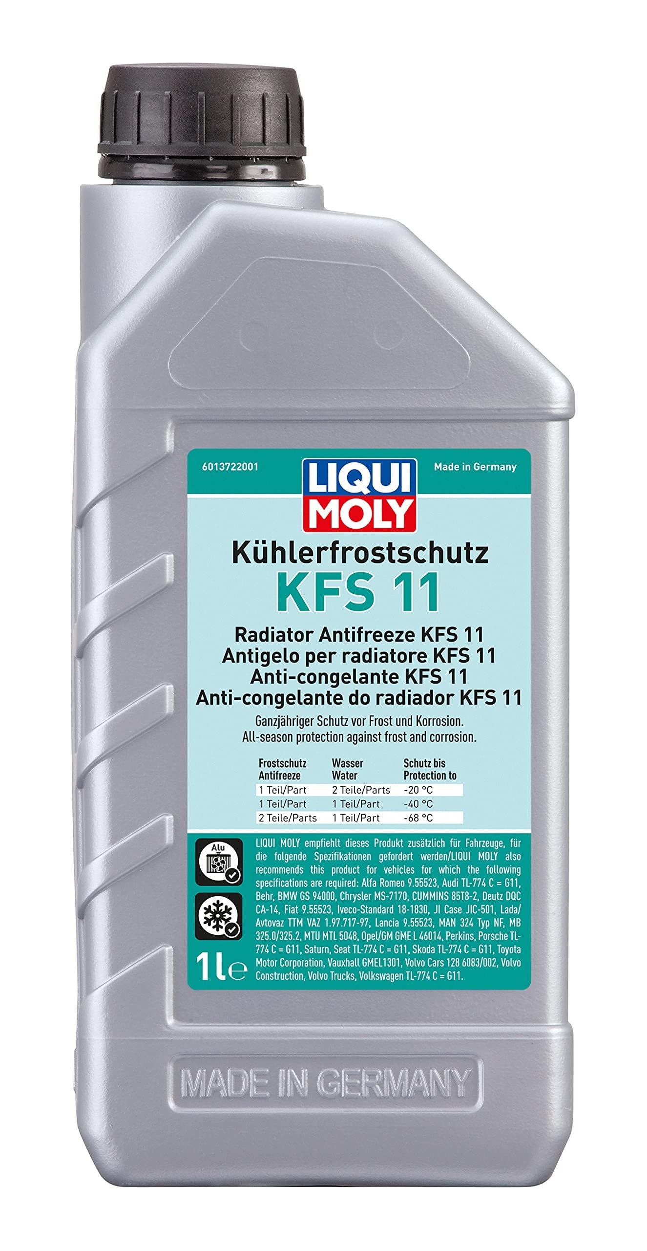 LIQUI MOLY Kühlerfrostschutz KFS 11 | 1 L | Kühlerschutz | Art.-Nr.: 21149 von Liqui Moly