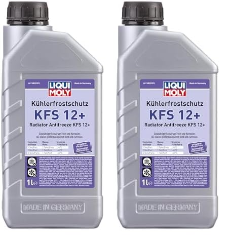 LIQUI MOLY Kühlerfrostschutz KFS 12+ | 1 L | Kühlerschutz | Art.-Nr.: 21145 (Packung mit 2) von Liqui Moly