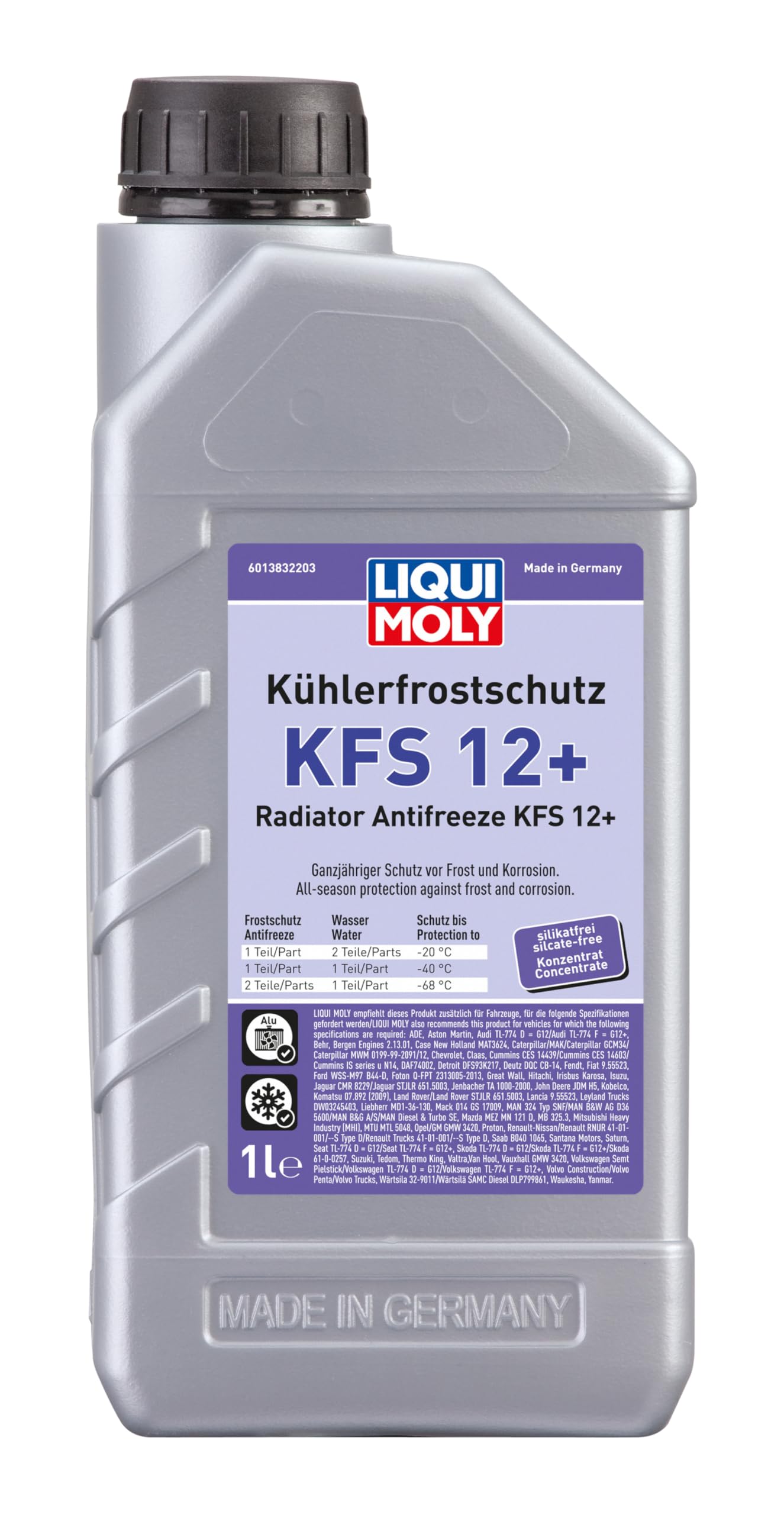 LIQUI MOLY Kühlerfrostschutz KFS 12+ | 1 L | Kühlerschutz | Art.-Nr.: 21145 von Liqui Moly