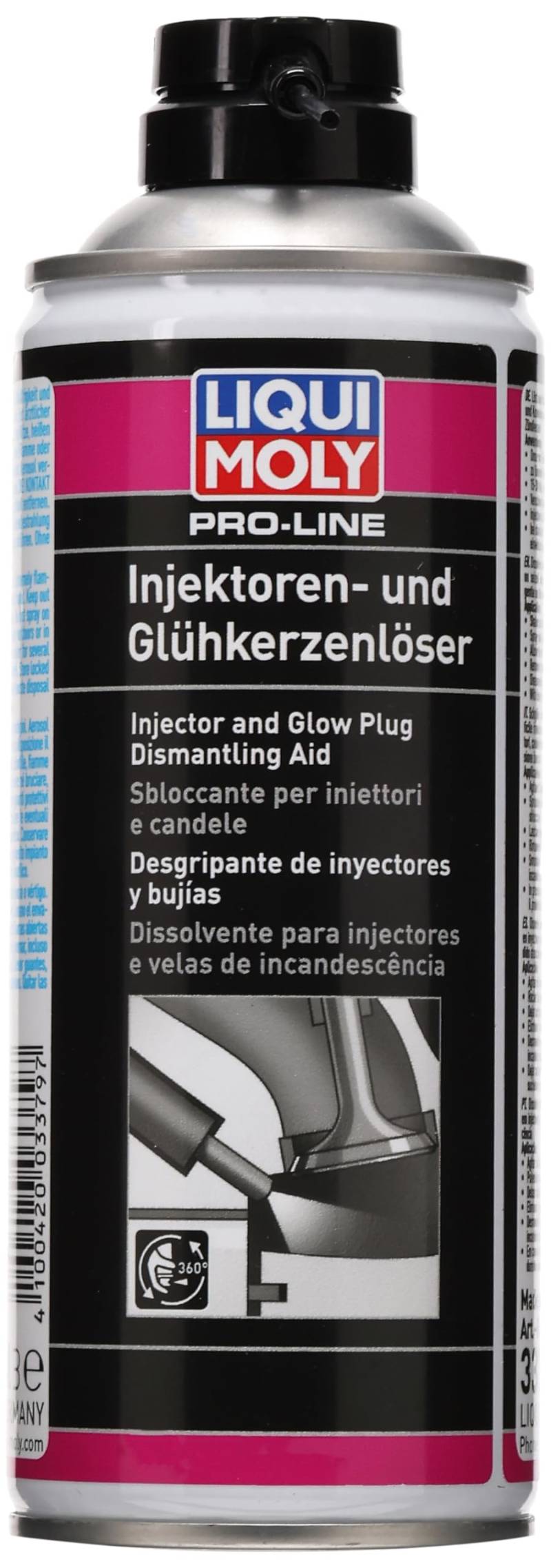 LIQUI Moly Pro-Line Injektoren- und Glühkerzenlöser | 400 ml | Korrosionsschutz | Rostlöser | Art.-Nr.: 3379 von Liqui Moly