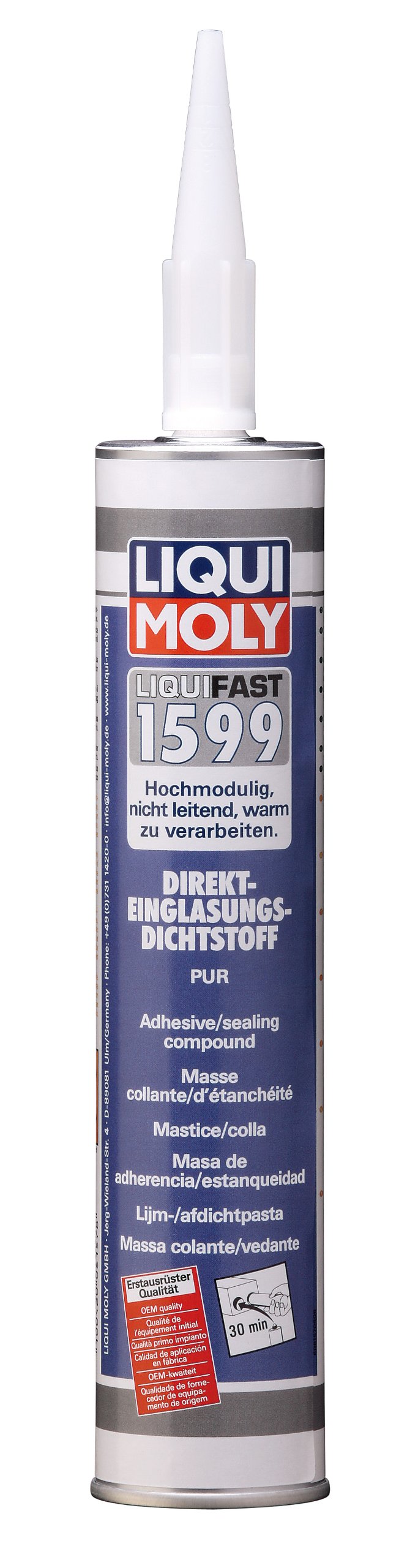 LIQUI MOLY Liquifast 1599 | 310 ml | Scheibenklebstoff | Art.-Nr. 6157 LIQUI MOLY Liquifast 1599 | 310 ml | Scheibenklebstoff | Art.-Nr. 6157 von Liqui Moly