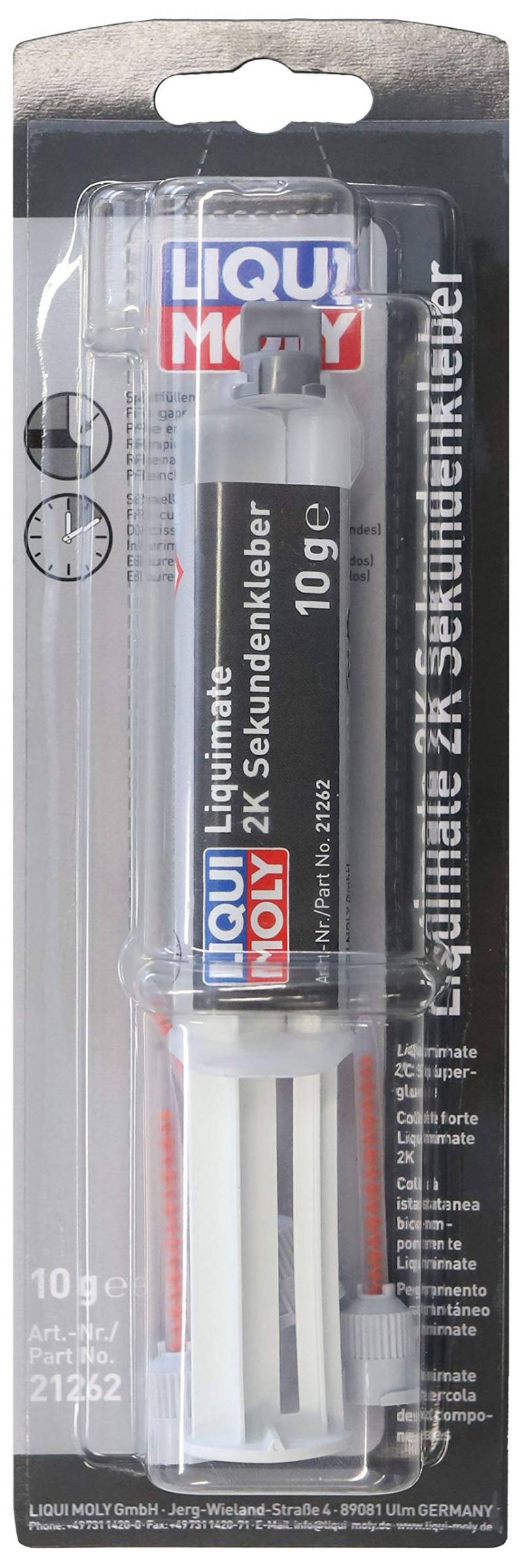 LIQUI MOLY Liquimate 2K Sekundenkleber | 10 g | Klebstoff | Art.-Nr.: 21262 von Liqui Moly