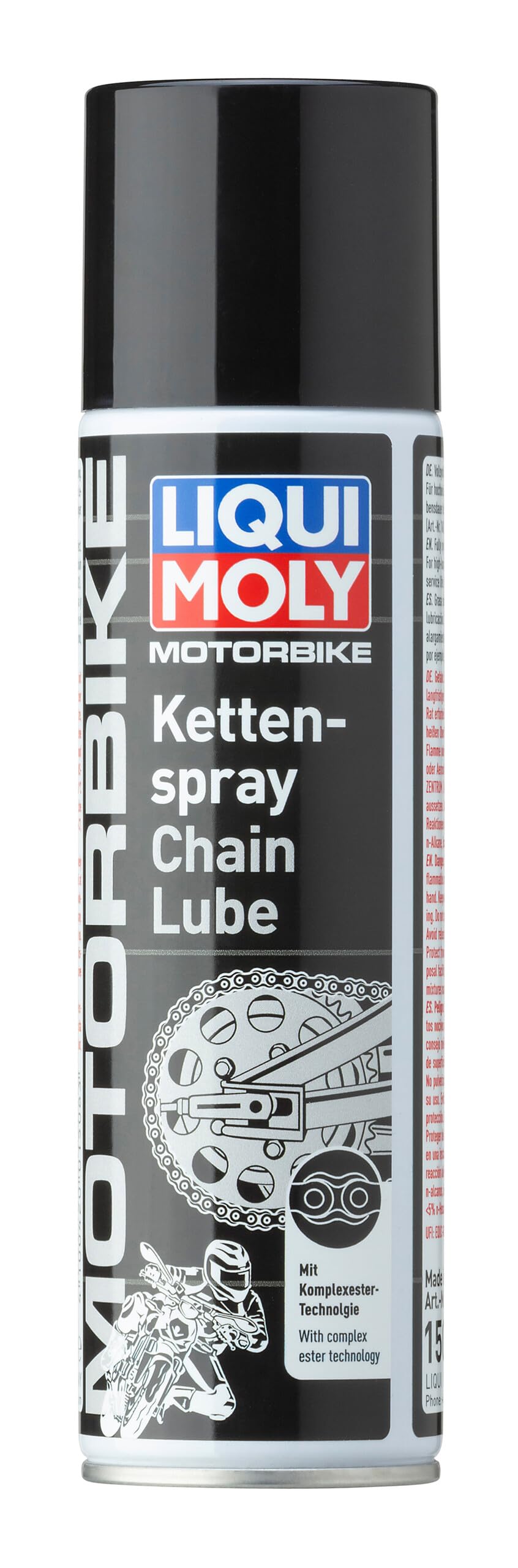 LIQUI MOLY Motorbike Chain Lube | 250 ml | Motorrad Haftschmierstoff ohne Kupfer | Art.-Nr.: 1508 von Liqui Moly