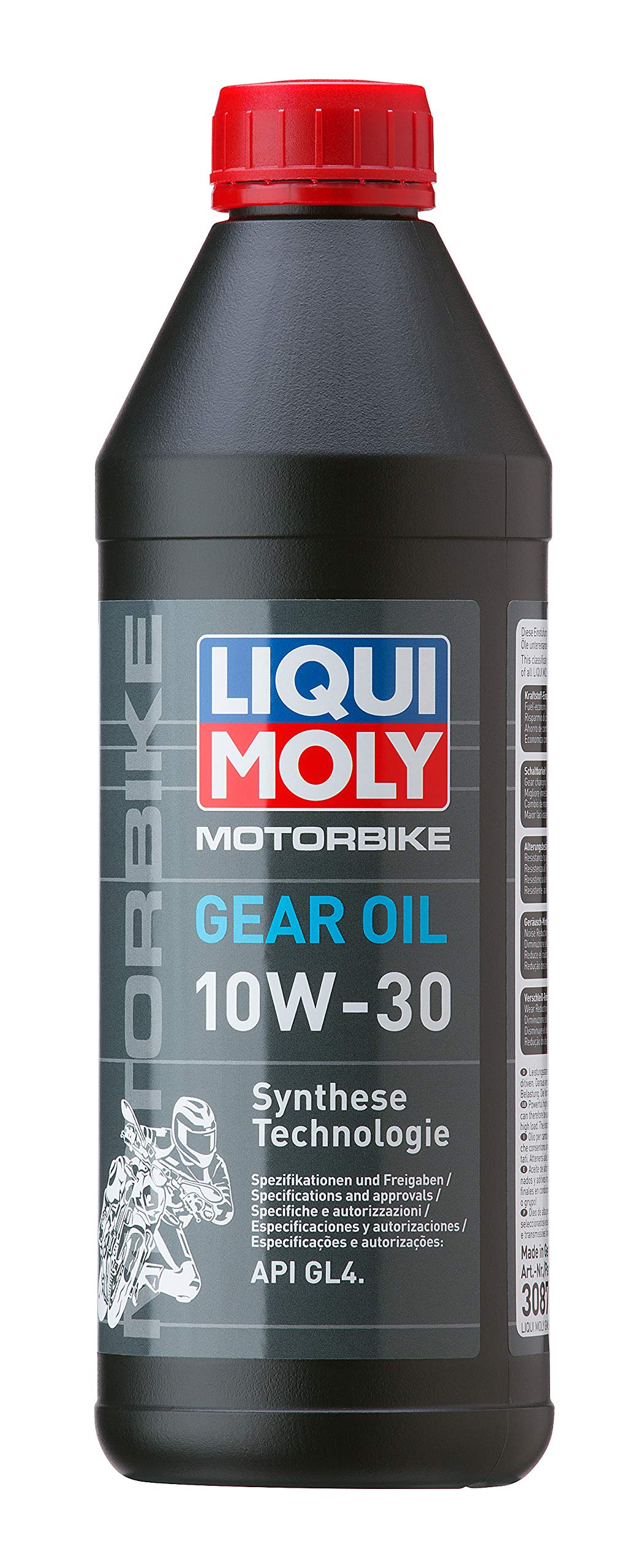 LIQUI MOLY Motorbike Gear Oil 10W-30 | 1 L | Motorrad Getriebeöl | Art.-Nr.: 3087 LIQUI MOLY Motorbike Gear Oil 10W-30 | 1 L | Motorrad Getriebeöl | Art.-Nr.: 3087 von Liqui Moly