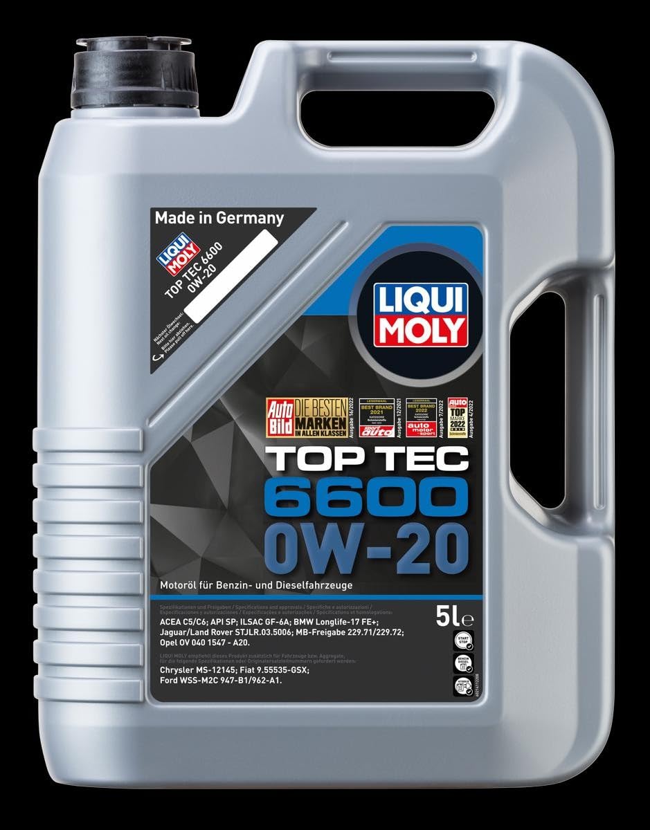 LIQUI MOLY Motoröl 0W-20 5 L Auto LIQUI MOLY Motoröl 0W-20 5 L Auto von Liqui Moly