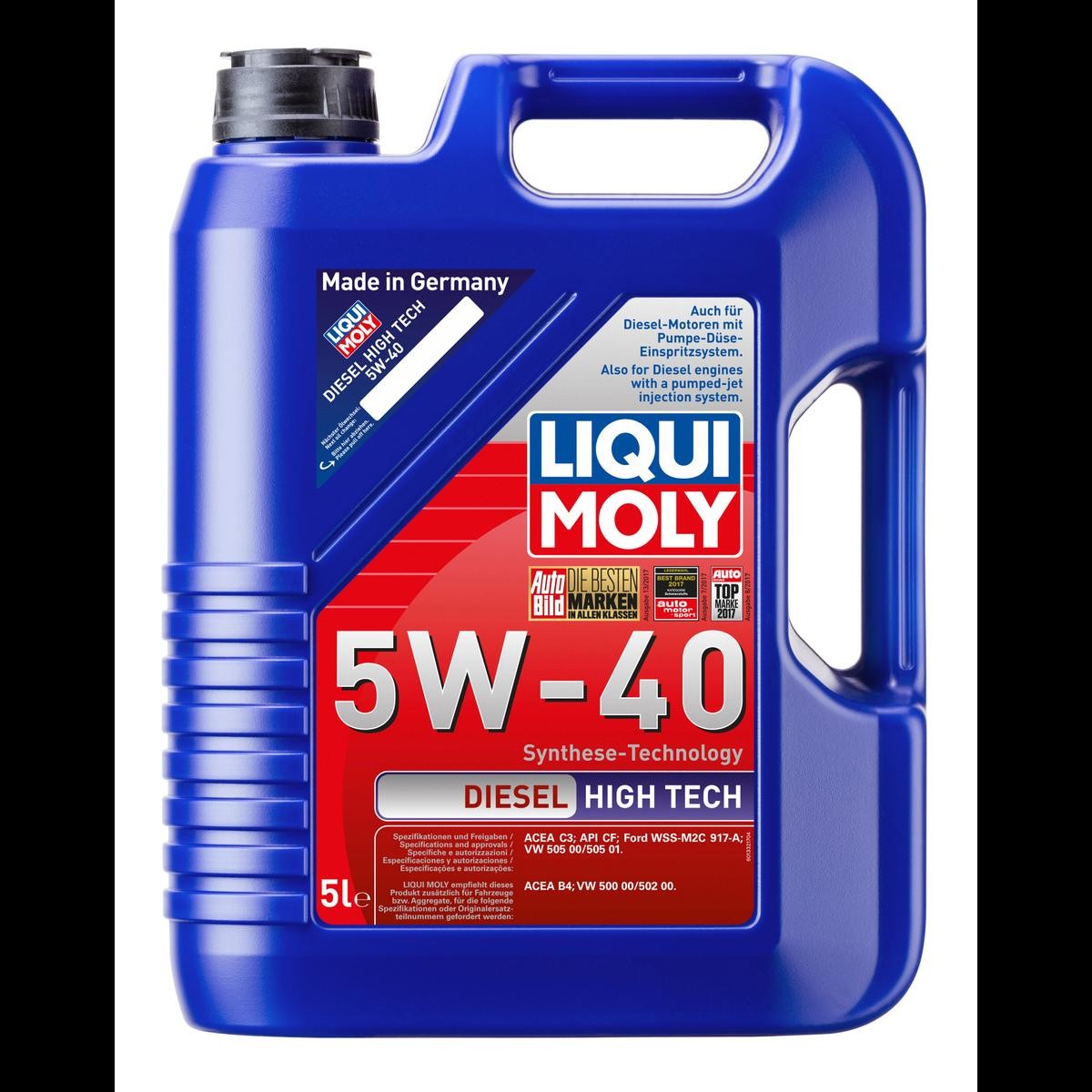 LIQUI MOLY Motoröl VW,AUDI,BMW 1332 P000304 Motorenöl,Öl,Öl für Motor von Liqui Moly