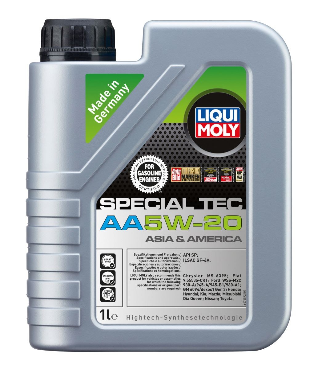 LIQUI MOLY Motoröl FORD,FIAT,HYUNDAI 20792 Motorenöl,Öl,Öl für Motor LIQUI MOLY Motoröl FORD,FIAT,HYUNDAI 20792 Motorenöl,Öl,Öl für Motor von Liqui Moly