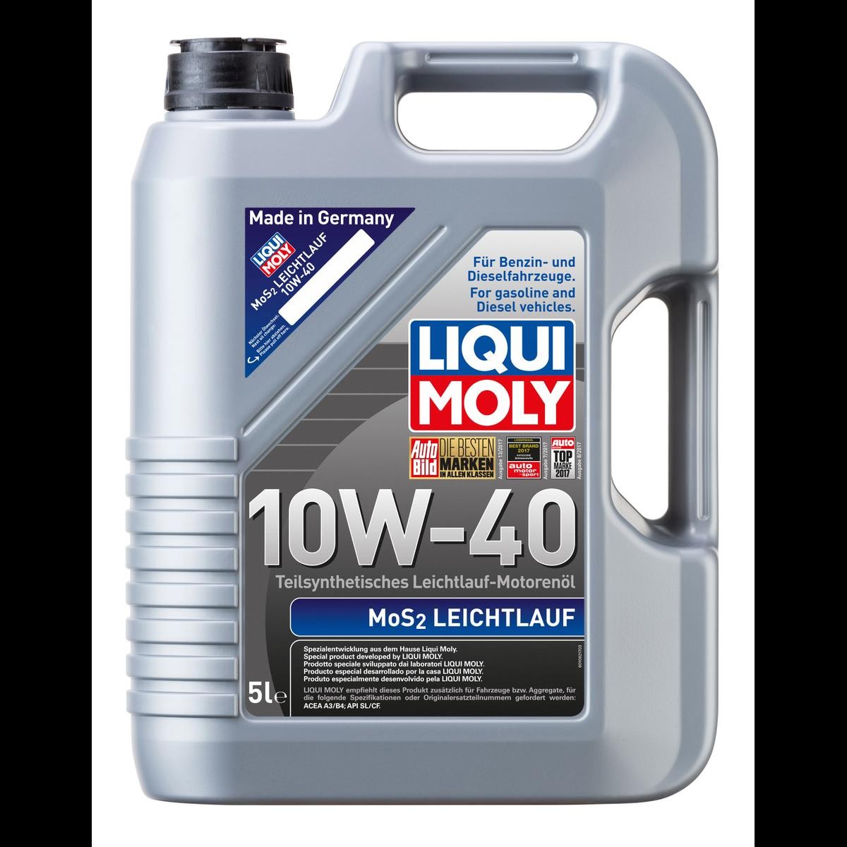 LIQUI MOLY Motoröl VW,AUDI,MERCEDES-BENZ 1092 P000207 Motorenöl,Öl,Öl für Motor von Liqui Moly