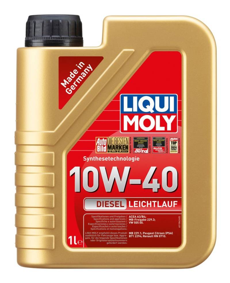 LIQUI MOLY Motoröl VW,AUDI,MERCEDES-BENZ 21314 Motorenöl,Öl,Öl für Motor von Liqui Moly