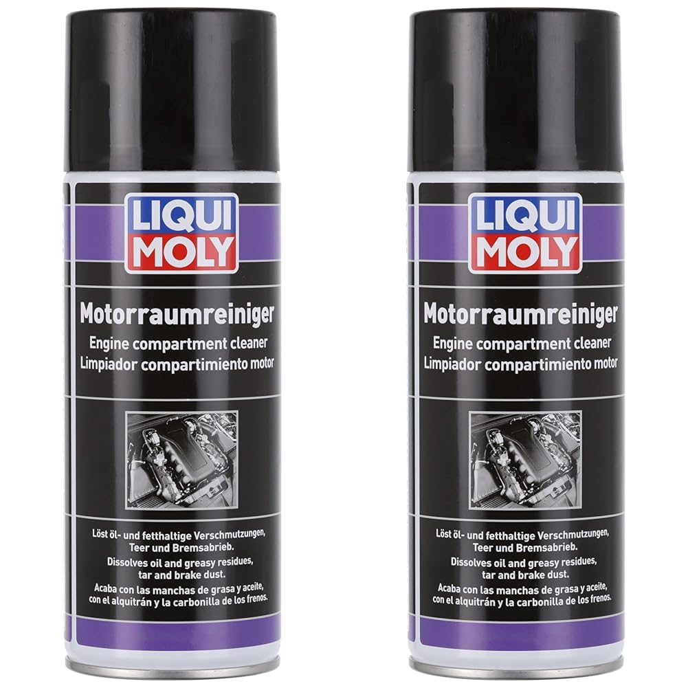 LIQUI MOLY Motorraumreiniger | 400 ml | Autopflege | Art.-Nr.: 3326, 1 Packung (Packung mit 2) von Liqui Moly