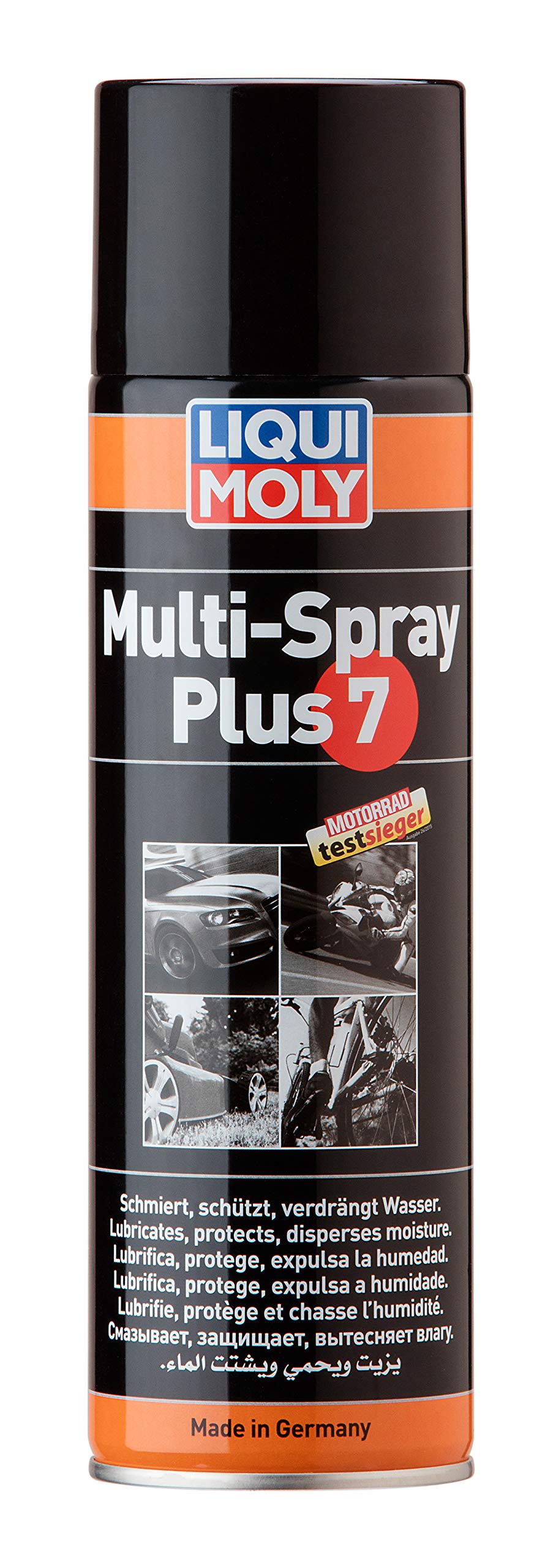 LIQUI MOLY Multi-Spray Plus 7 | 500 ml | Korrosionsschutz | Rostlöser | Art.-Nr.: 3305, farblos LIQUI MOLY Multi-Spray Plus 7 | 500 ml | Korrosionsschutz | Rostlöser | Art.-Nr.: 3305, farblos von Liqui Moly