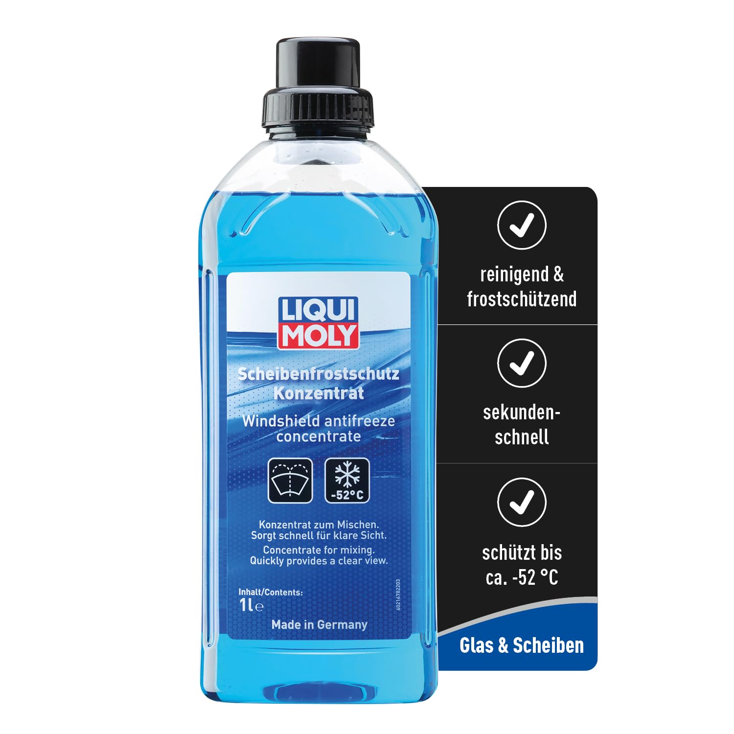 LIQUI MOLY Scheibenfrostschutz Konzentrat | 1 L | Winterprodukt | Wischwasserzusatz | Art.-Nr.: 21678 von Liqui Moly