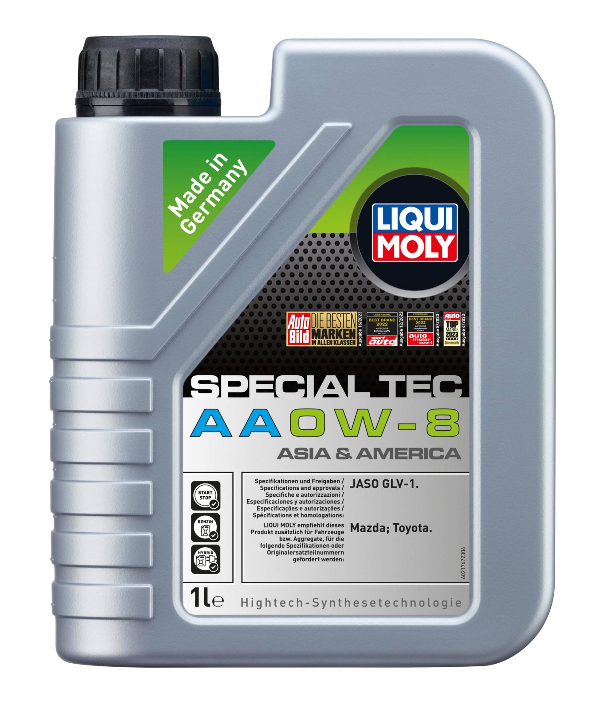 LIQUI MOLY Special Tec AA 0W-8 | 1 L | Motoröl | Art.-Nr.: 21767 LIQUI MOLY Special Tec AA 0W-8 | 1 L | Motoröl | Art.-Nr.: 21767 von Liqui Moly