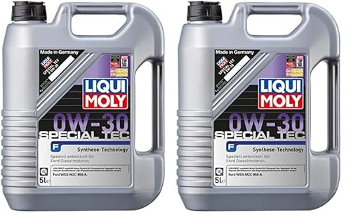LIQUI MOLY Special Tec F 0W-30 | 5 L | Synthesetechnologie Motoröl | Art.-Nr.: 20723, farblos (Packung mit 2) von Liqui Moly