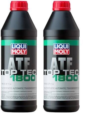 LIQUI MOLY Top Tec ATF 1800 | 1 L | Getriebeöl | Hydrauliköl | Art.-Nr.: 3687, farblos (Packung mit 2) von Liqui Moly