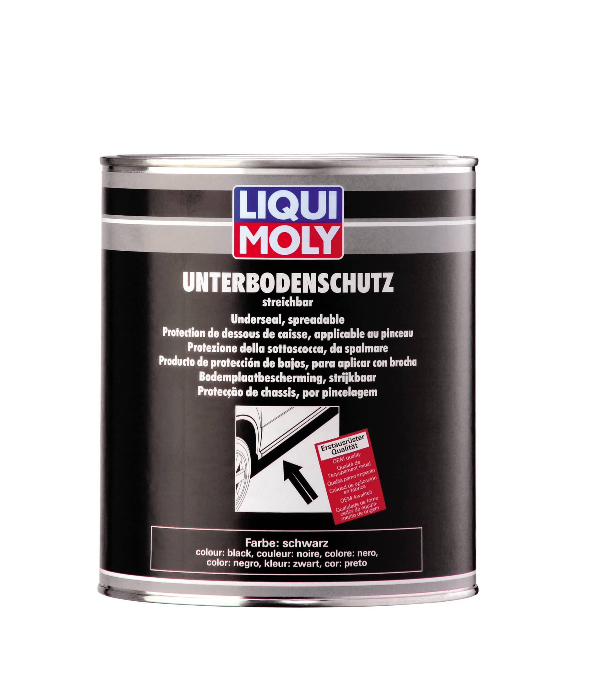 LIQUI MOLY Unterbodenschutz streichbar schwarz | 2 kg | Karosserieschutz | Unterbodenschutz | Art.-Nr.: 6119 von Liqui Moly