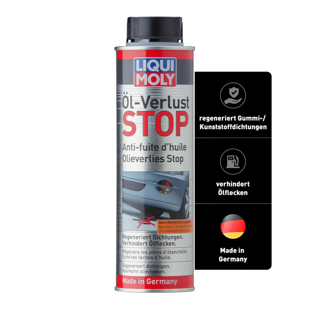 LIQUI MOLY Öl-Verlust Stop | 300 ml | Öladditiv | Art.-Nr.: 1005, farblos LIQUI MOLY Öl-Verlust Stop | 300 ml | Öladditiv | Art.-Nr.: 1005, farblos von Liqui Moly