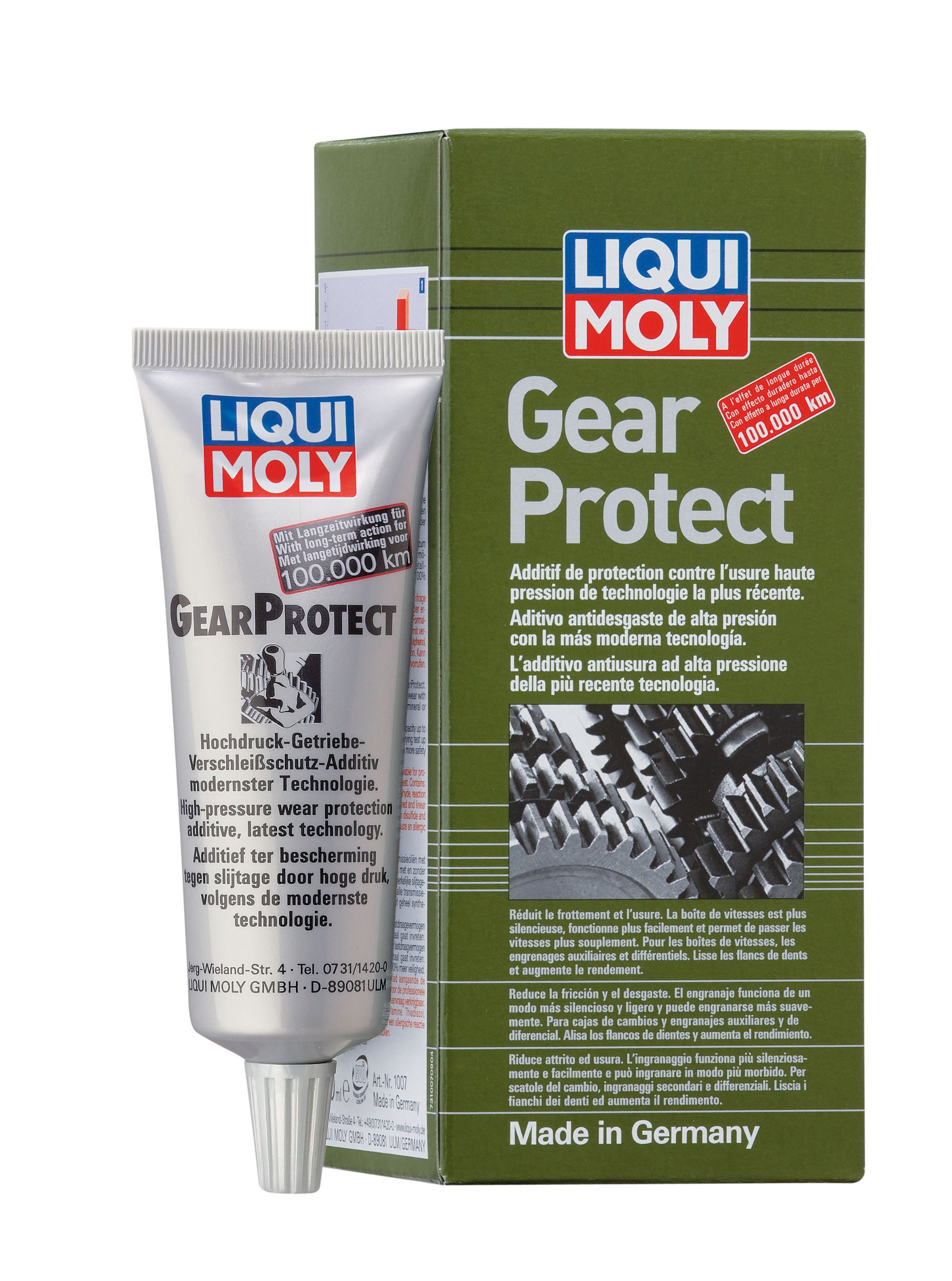 LIQUI MOLY Gear Protect | 80 ml | Öladditiv | Art.-Nr.: 1007 von Liqui Moly