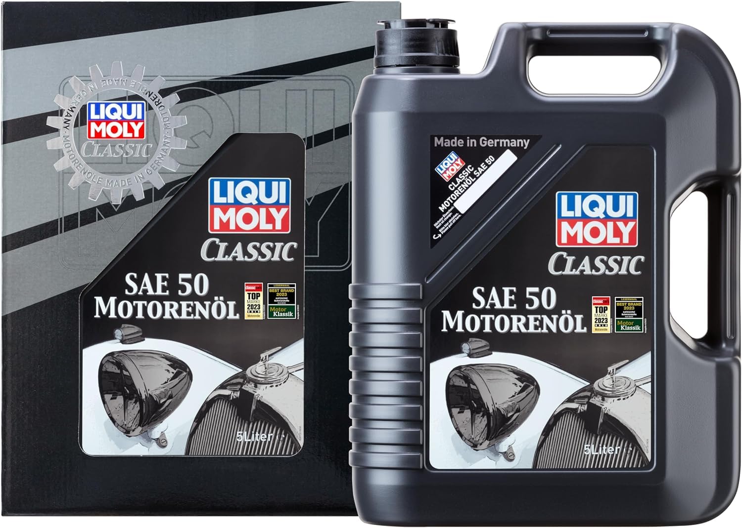 LIQUI MOLY Classic Motorenöl SAE 50 | 5 L | mineralisches Motoröl | Art.-Nr.: 1131 von Liqui Moly