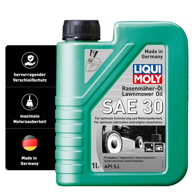 LIQUI MOLY Rasenmäher-Öl SAE 30 | 1 L | Gartengeräte-Öl | Art.-Nr.: 1264 von Liqui Moly