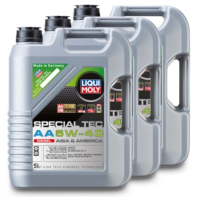 Liqui Moly 15 L Special Tec AA 5W-40 Diesel [Hersteller-Nr. 21332] von Liqui Moly