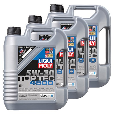 Liqui Moly 15 L Top Tec 4600 5W-30 [Hersteller-Nr. 3756] von Liqui Moly