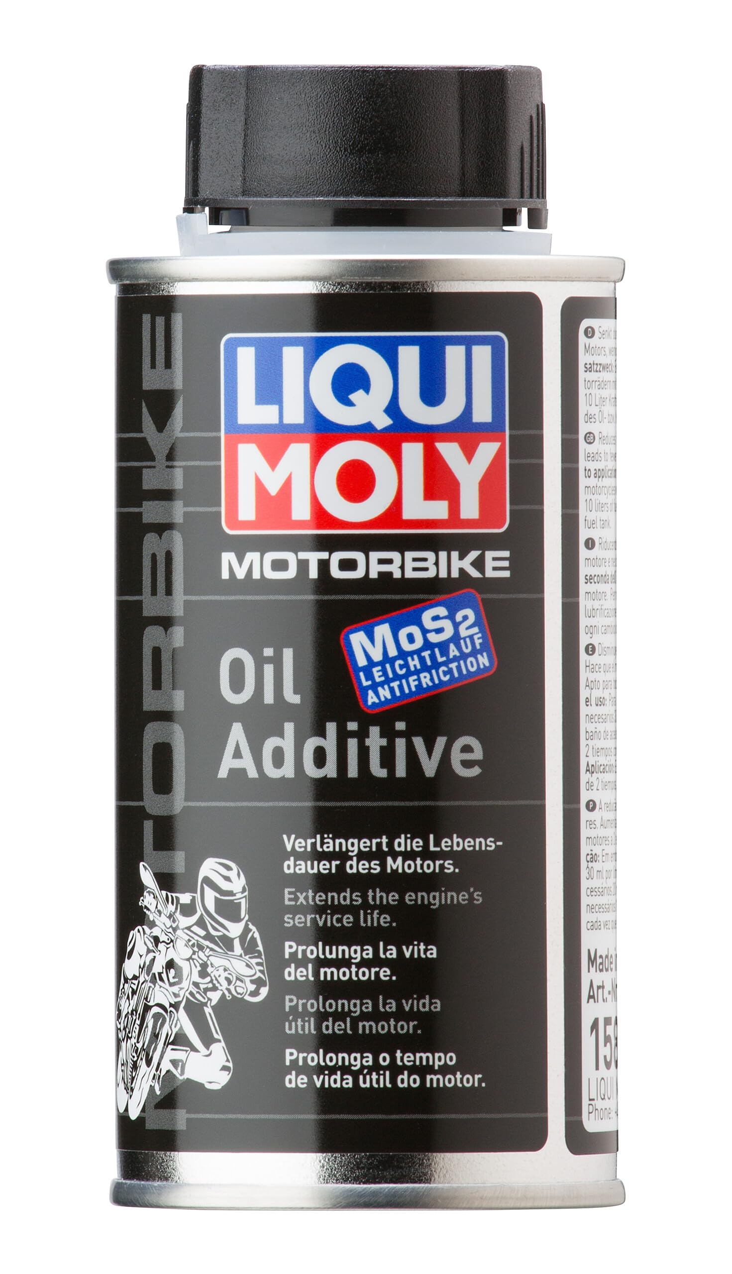 LIQUI MOLY Motorbike Oil Additive | 125 ml | Motorrad Öladditiv | Art.-Nr.: 1580 von Liqui Moly