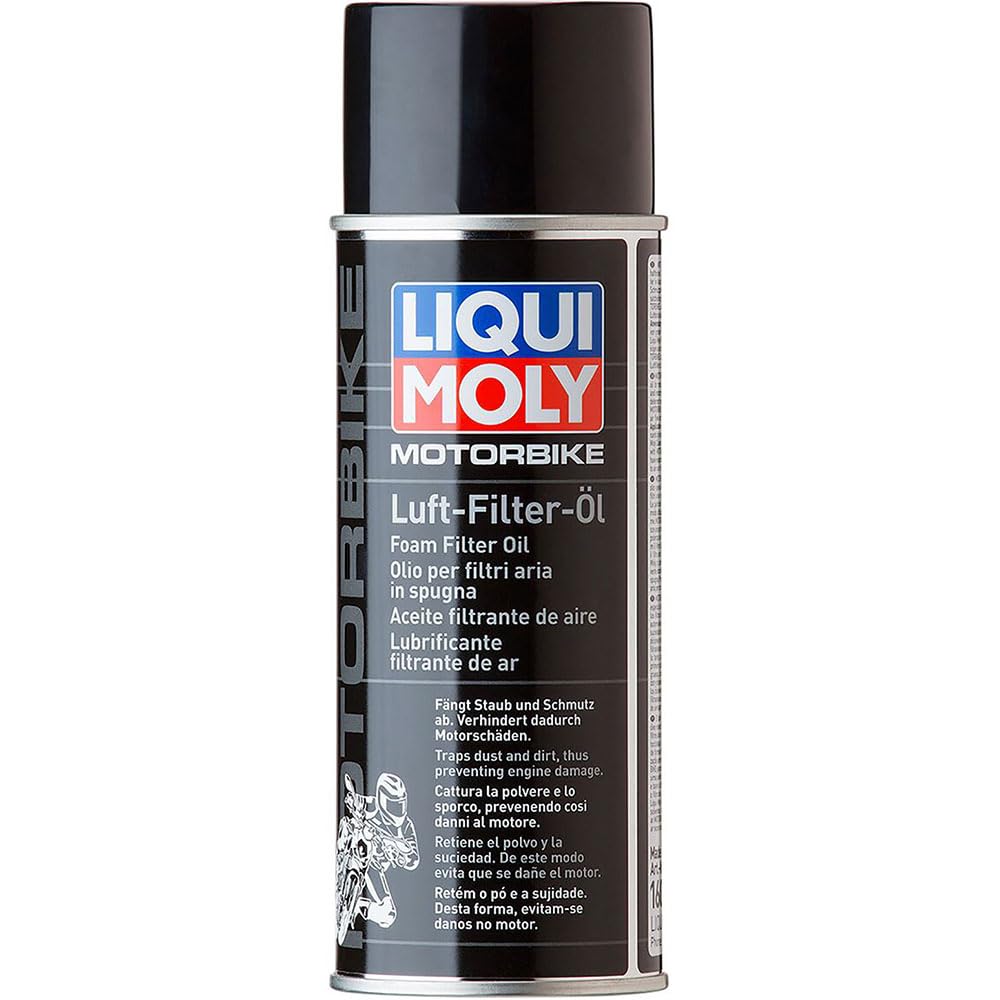 LIQUI MOLY Motorbike Luftfilteröl (Spray) | 400 ml | Motorradpflege | Art.-Nr.: 1604 von Liqui Moly