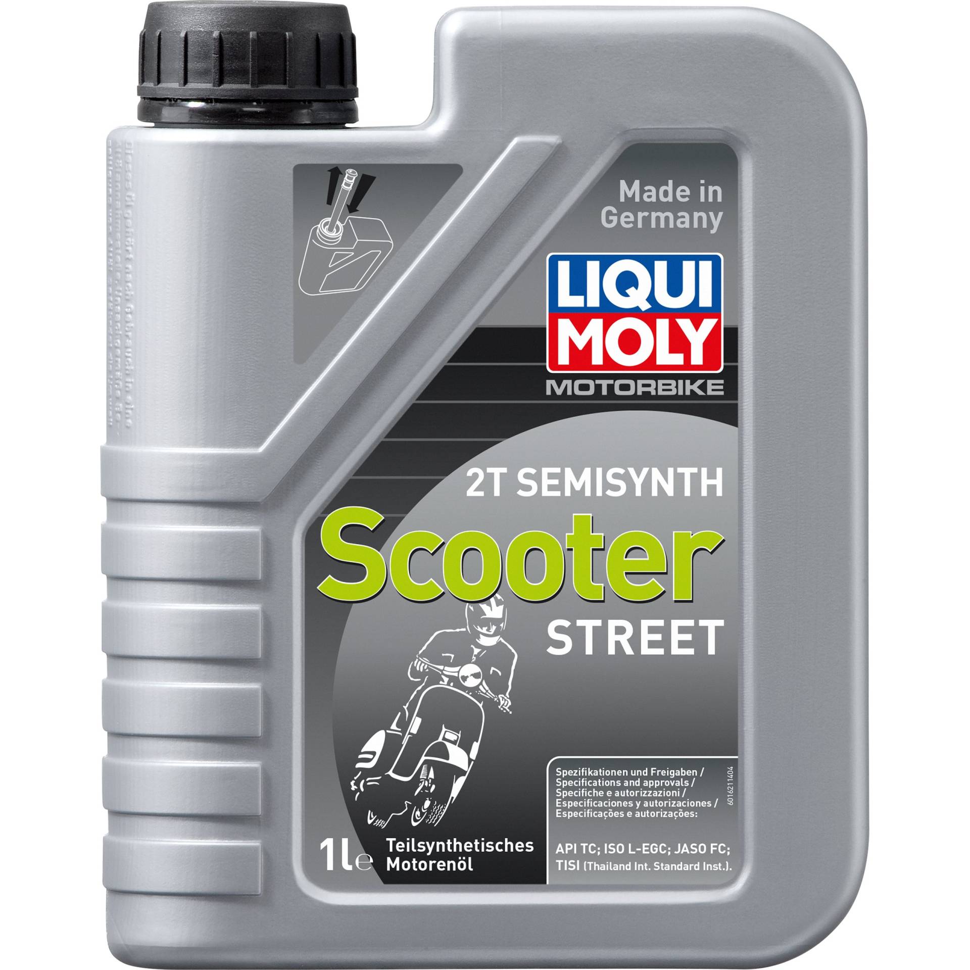Liqui Moly 2-Takt Öl Motorbike 2T Semisynth Scooter Street 1Liter Liqui Moly 2-Takt Öl Motorbike 2T Semisynth Scooter Street 1Liter von Liqui Moly