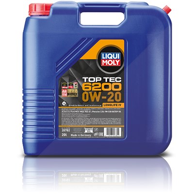 Liqui Moly 20 L Top Tec 6200 0W-20 Liqui Moly 20 L Top Tec 6200 0W-20 von Liqui Moly