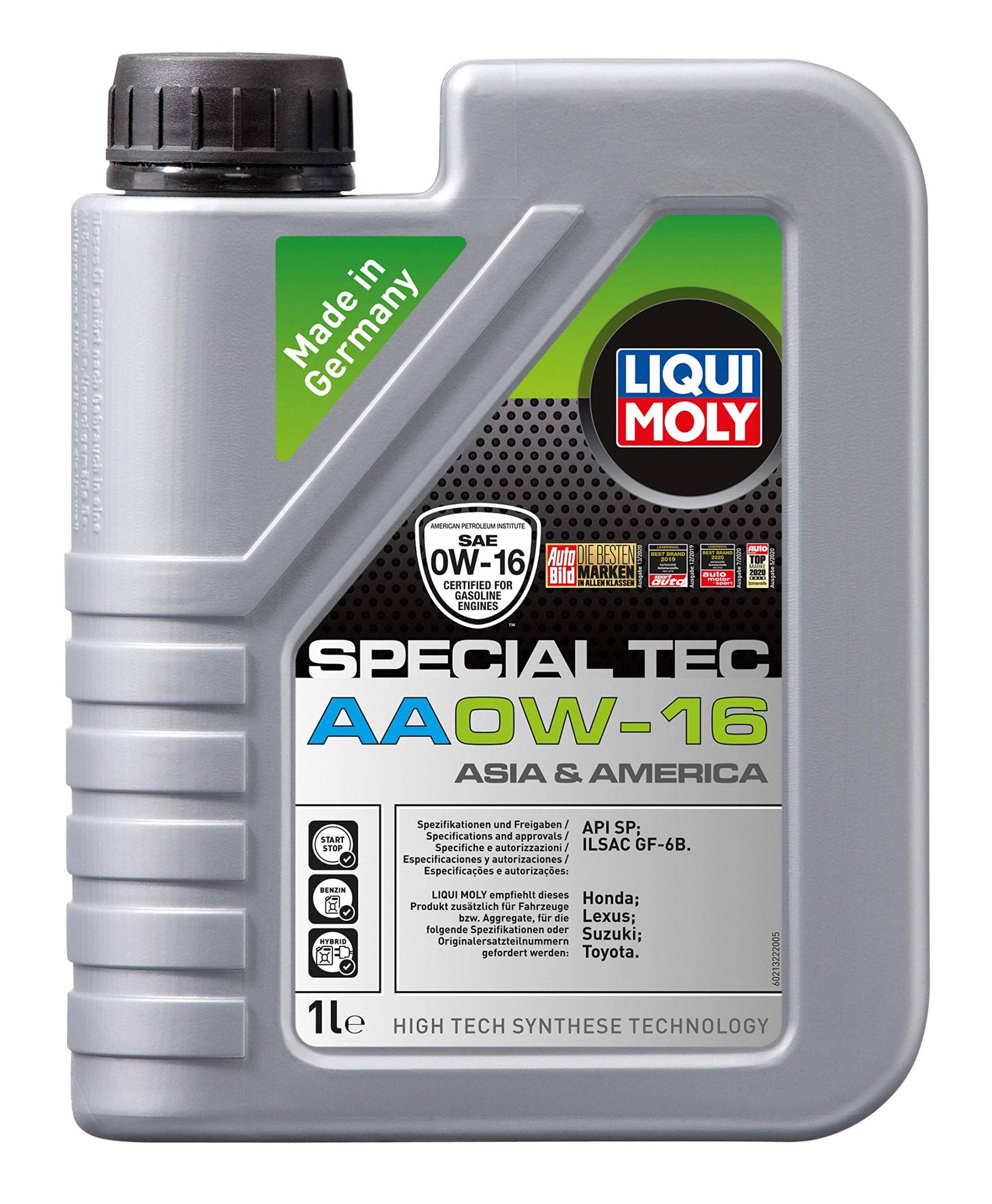 Liqui Moly 21326 Motor Benzin für Honda/Lexus/Suzuki/Toyota, 1L, 6 Stück Liqui Moly 21326 Motor Benzin für Honda/Lexus/Suzuki/Toyota, 1L, 6 Stück von Liqui Moly