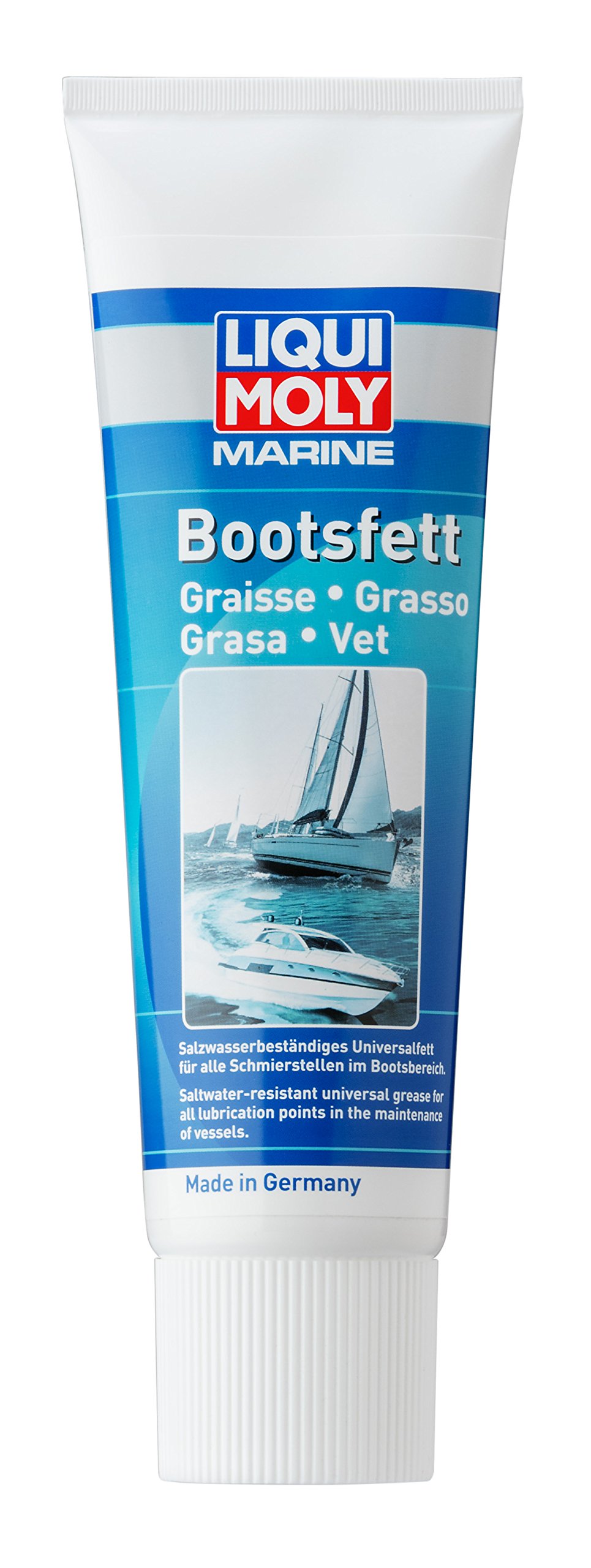 LIQUI MOLY Marine Bootsfett | 250 g | Boot Calcium Fett | Schmierfett | Art.-Nr.: 25041 von Liqui Moly