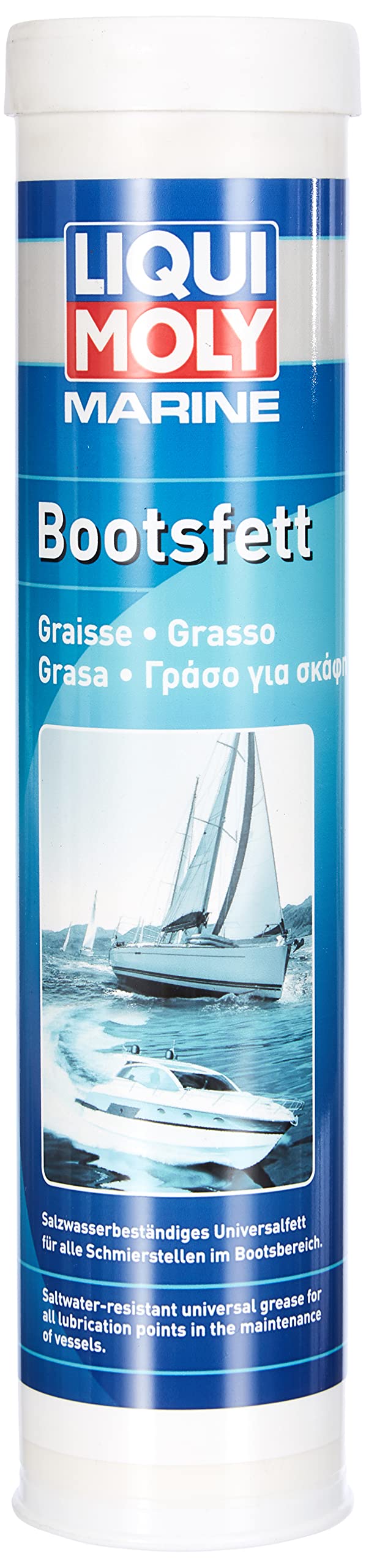 LIQUI MOLY Marine Bootsfett | 400 g | Boot Calcium Fett | Schmierfett | Art.-Nr.: 25043, farblos LIQUI MOLY Marine Bootsfett | 400 g | Boot Calcium Fett | Schmierfett | Art.-Nr.: 25043, farblos von Liqui Moly