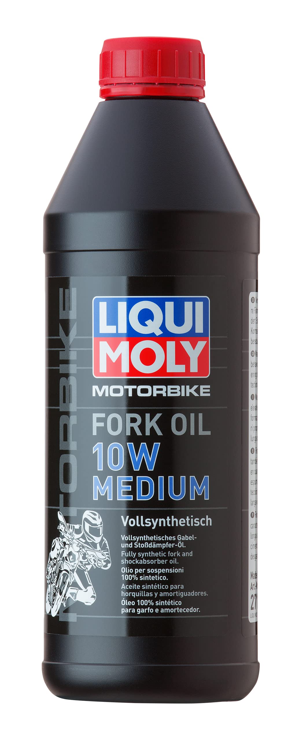 LIQUI MOLY Motorbike Fork Oil 10W medium | 1 L | Motorrad Gabelöl | Art.-Nr.: 2715 von Liqui Moly