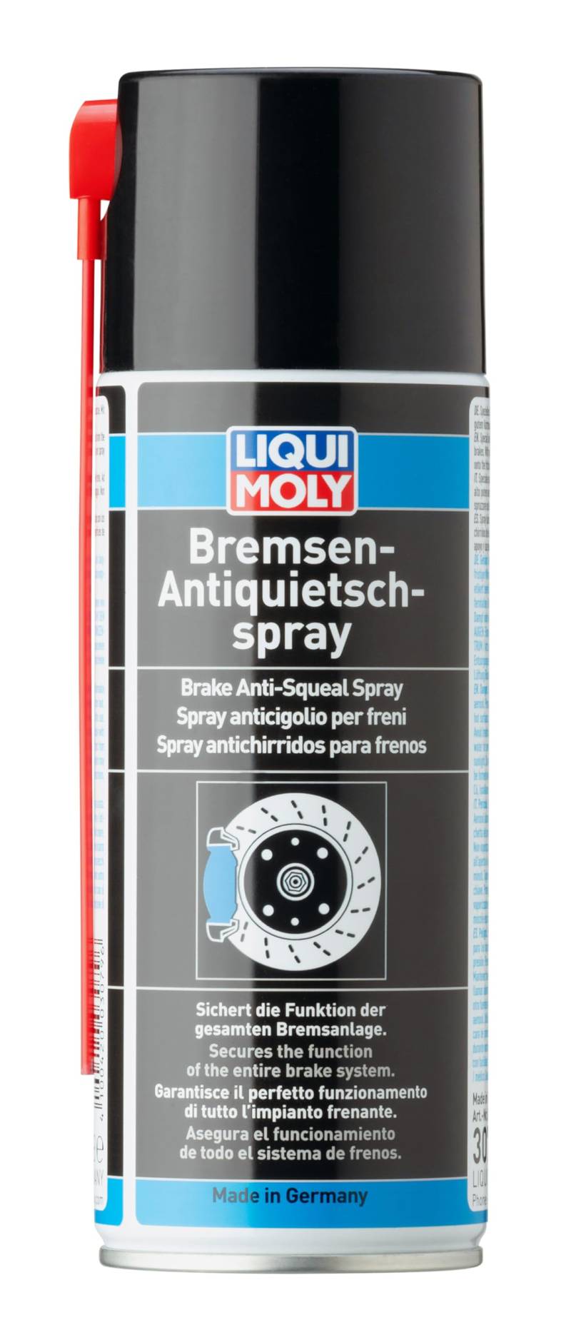 LIQUI MOLY Bremsen-Antiquietschspray | 400 ml | Haftschmierstoff mit Kupfer | Art.-Nr.: 3079, farblos von Liqui Moly