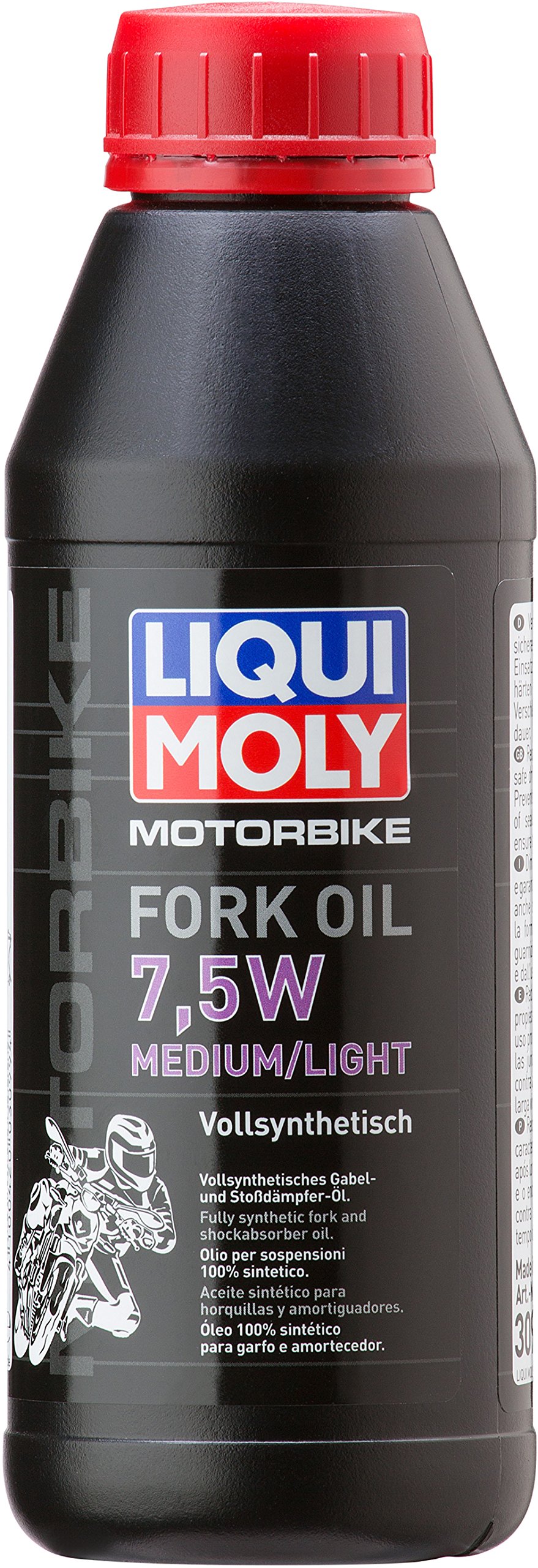 LIQUI MOLY Motorbike Fork Oil 7,5W medium/light | 500 ml | Motorrad Gabelöl | Art.-Nr.: 3099 von Liqui Moly