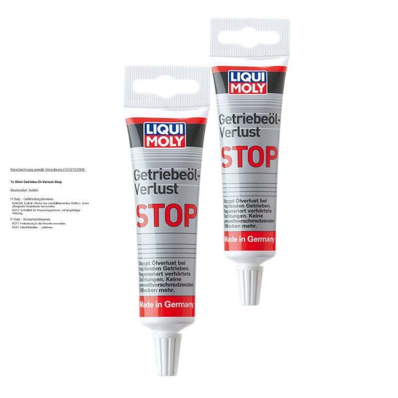 Liqui Moly 31015587 1042 Getriebe-Öl-Verlust-Stop, 2 x 50ml von AUTDER