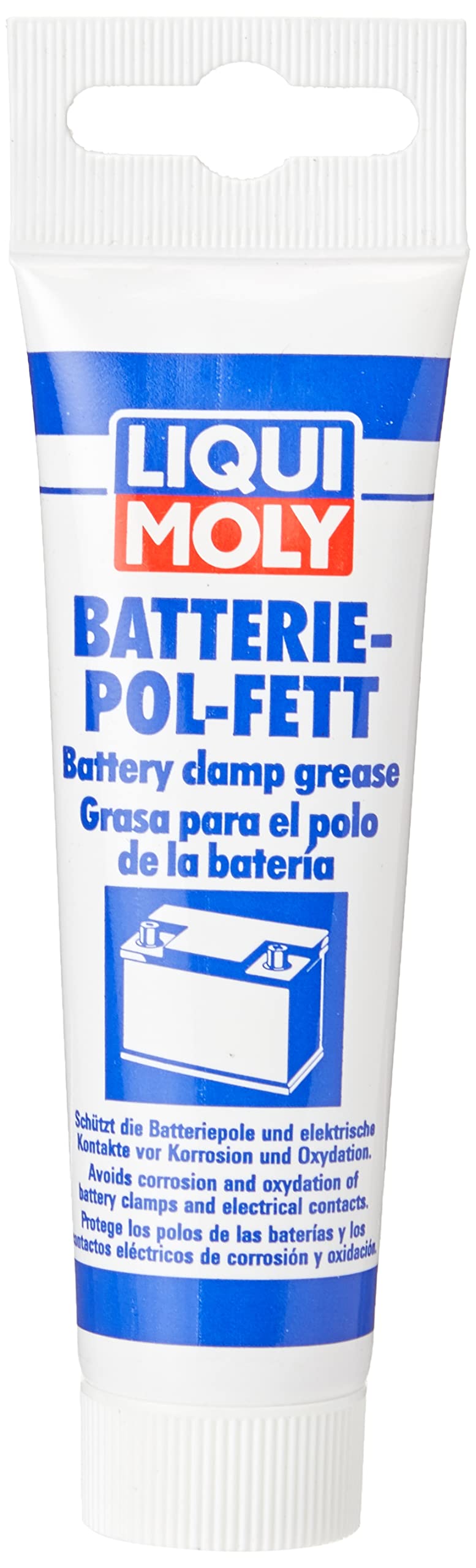 LIQUI MOLY Batterie-Pol-Fett | 50 g | Calcium Fett | Schmierfett | Art.-Nr.: 3140 von Liqui Moly