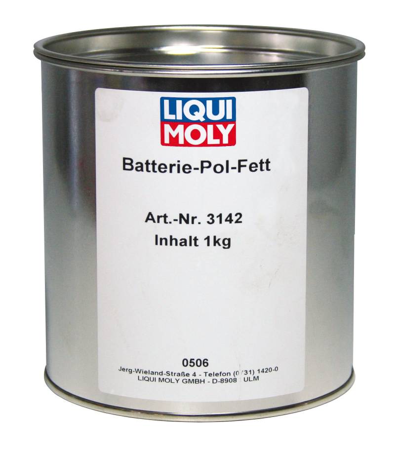 LIQUI MOLY Batterie-Pol-Fett | 1 kg | Calcium Fett | Schmierfett | Art.-Nr.: 3142 von Liqui Moly