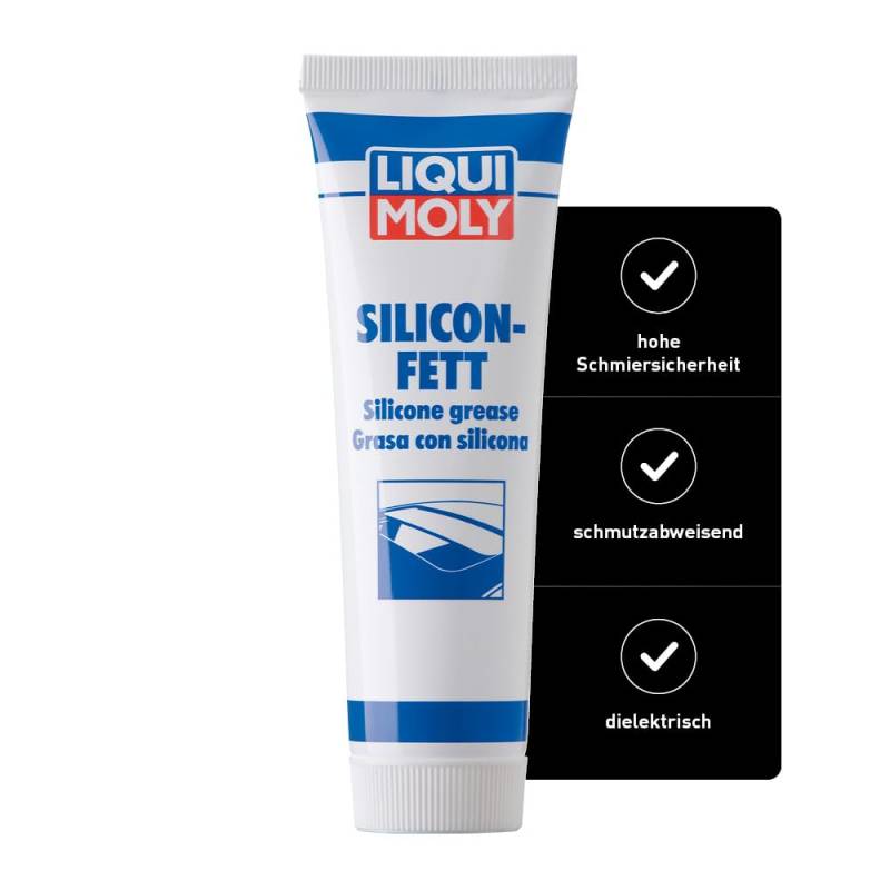 LIQUI MOLY Silicon-Fett transparent | 100 g | Schmierfett | Art.-Nr.: 3312 von Liqui Moly